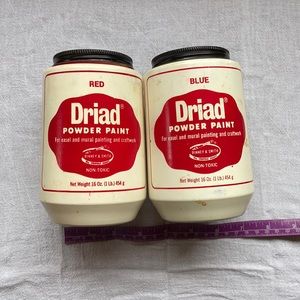 Vintage Driad Paint pot decor